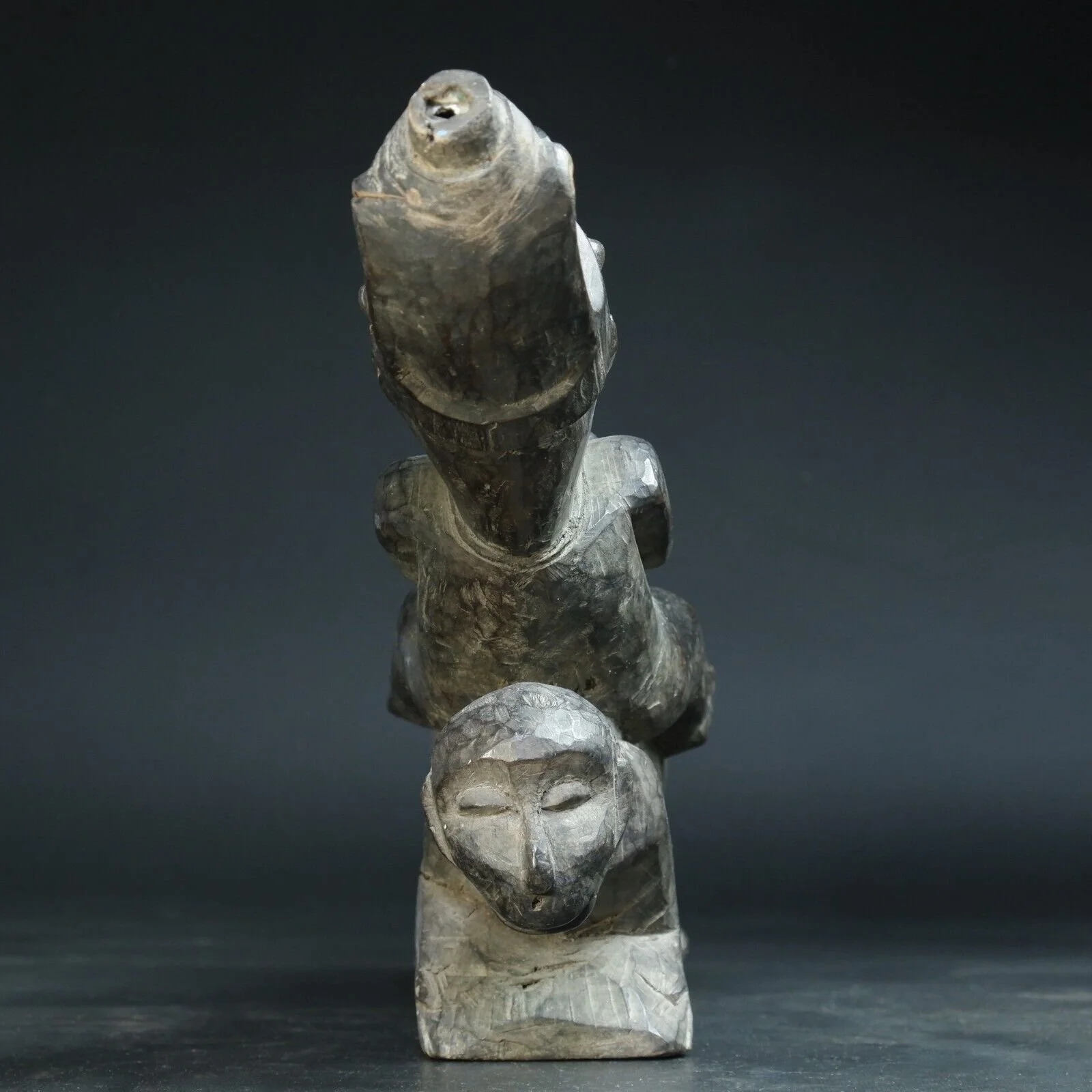 Antique Carved Nias Coconut Scraper Statue8.jpeg