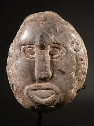 MASSIVE STONE TALISMAN MASK - ATONI PEOPLE - TIMOR- OCEANIC ARTIFACT2
