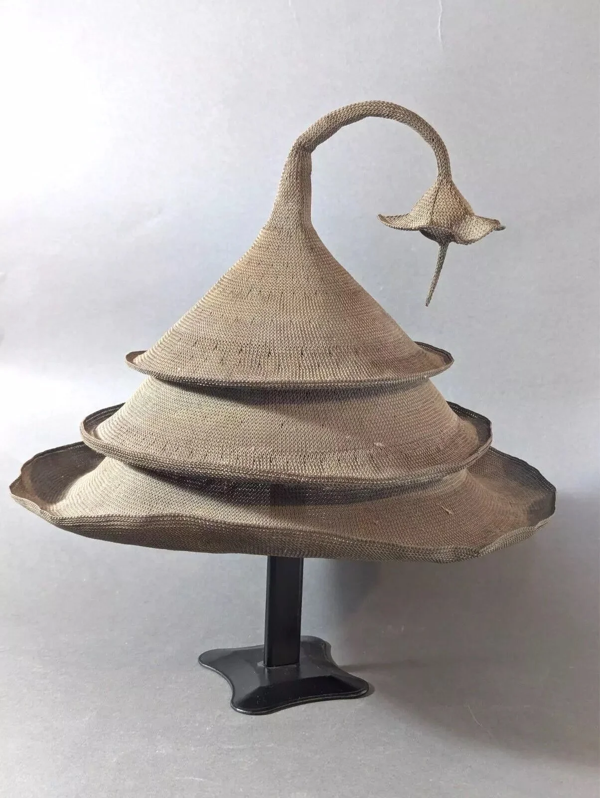 pure songkok antique metal lombok pagoda hat karang asem origin
