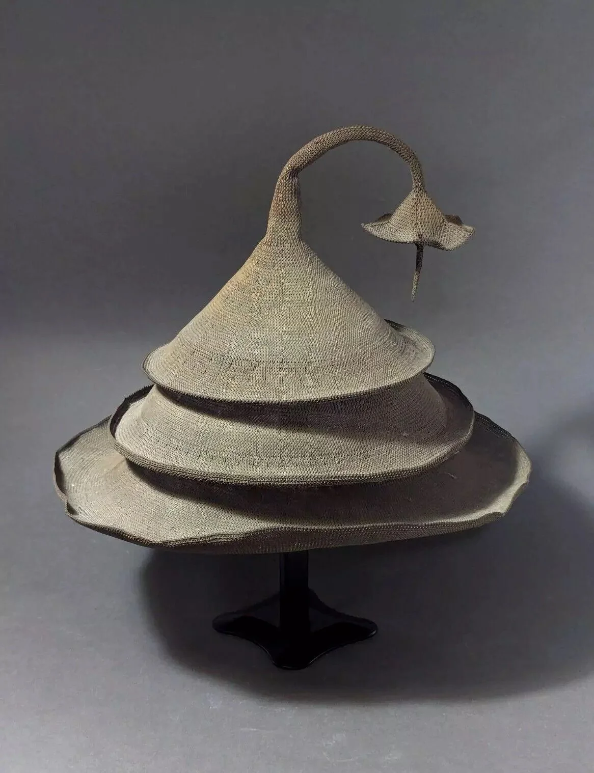 pure songkok antique metal lombok pagoda hat karang asem origin