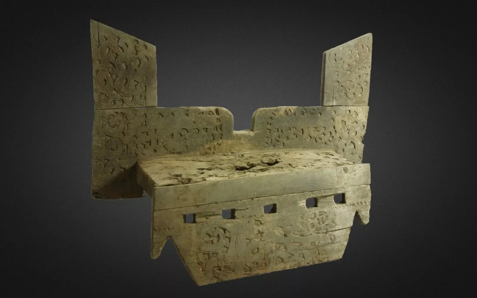 WOODEN CARVED TREESHOLD STEP Ngada tribe flores indonesia.jpeg