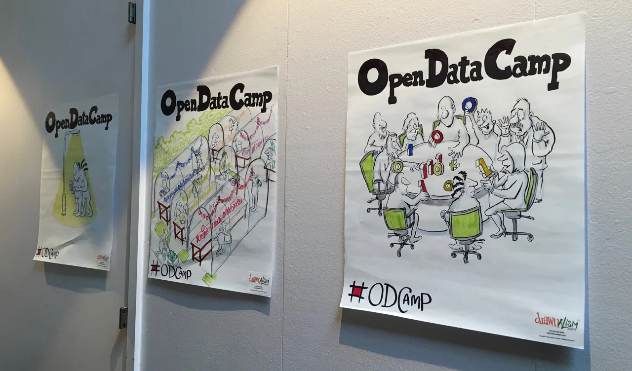 Live capturing Open Data Camp