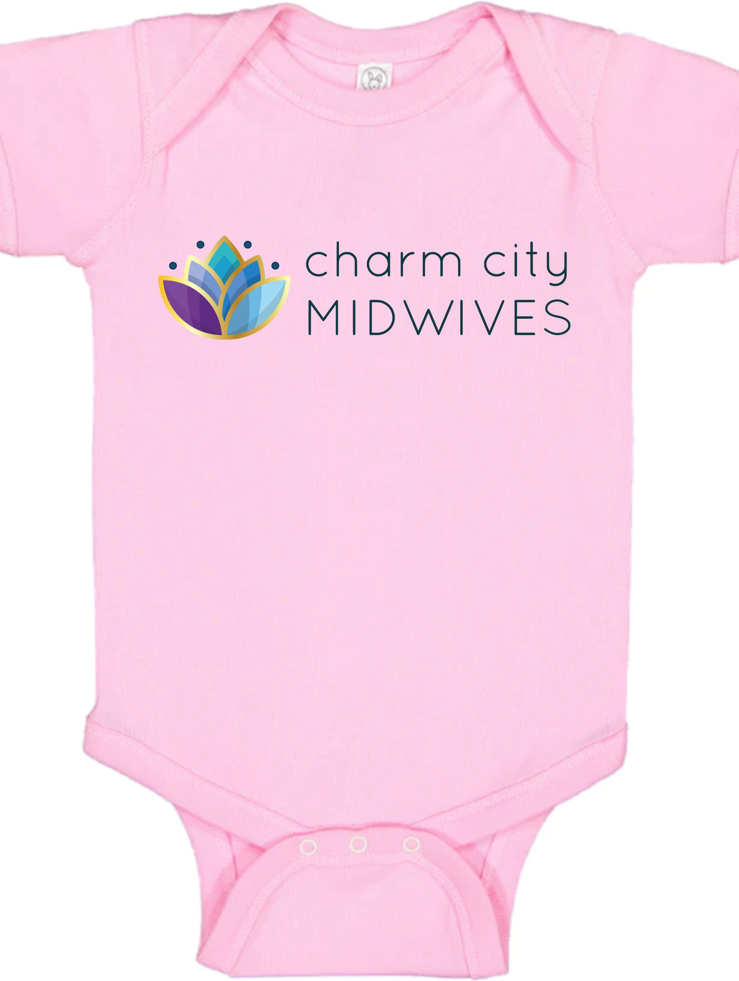 RABBITSKINS_INFANT_BODYSUIT_PINK_FRONT_W_LOGO.png