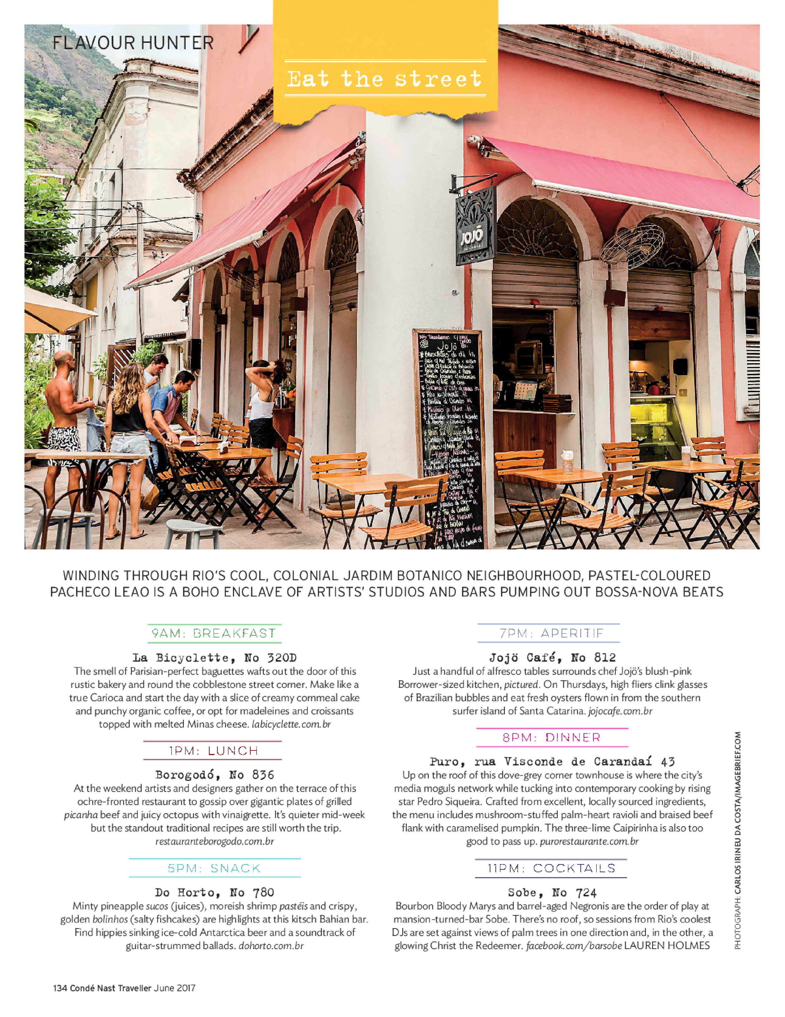 Where to Eat in Rio - Jardim Botanico