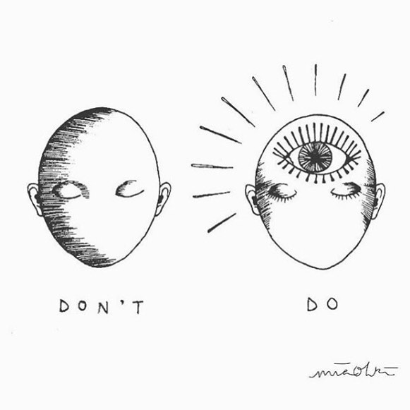 &quot;If you knew how powerful your thoughts are, you would never think another negative one again.&quot;
*
Two of my favourite tools when I catch myself projecting anxiety or trapped in a negative thought pattern is to immediately stop and just say,