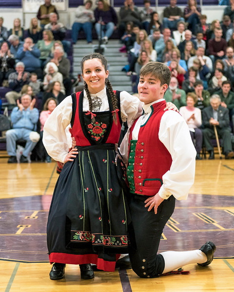 Stoughton High School Norwegian Dancers