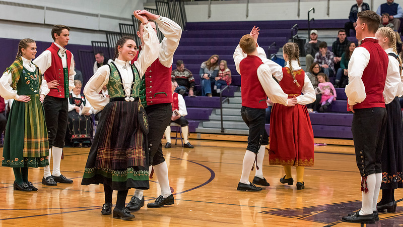 Stoughton High School Norwegian Dancers