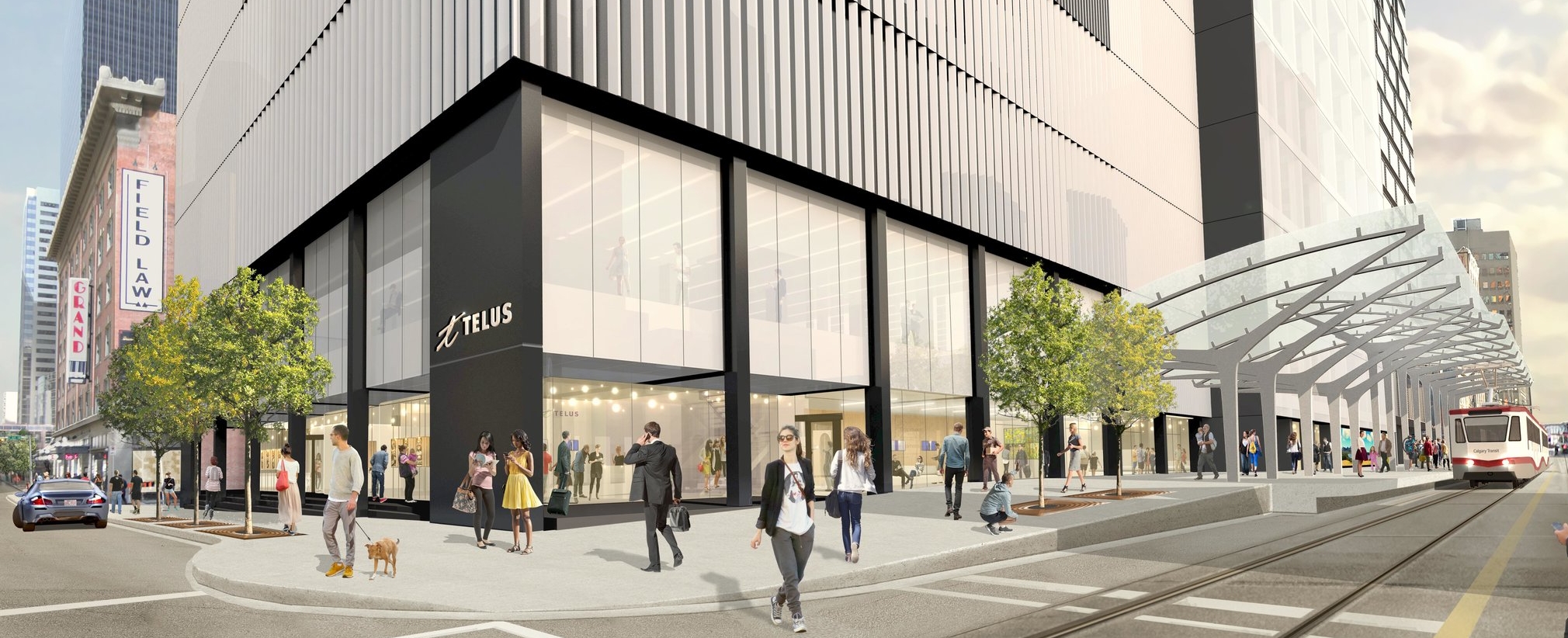 TELUS LEN WERRY PUBLIC REALM IMPROVEMENTS