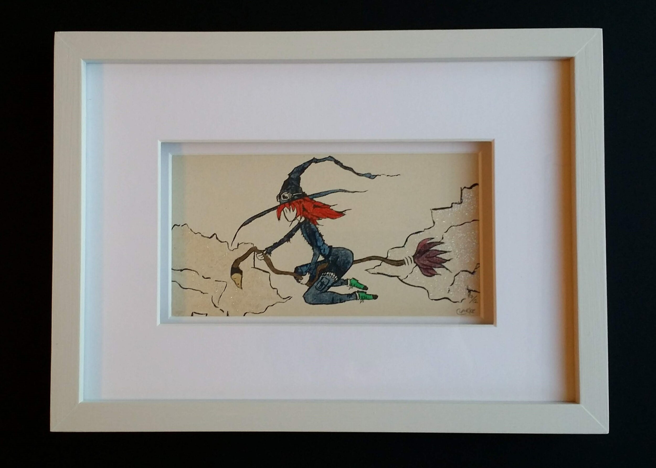 POSTCARD FROM A WITCH (FRAMED)