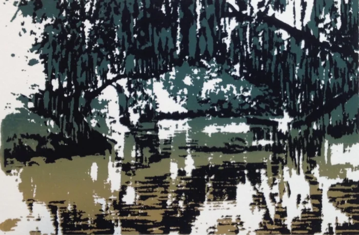Bayou (serigraph,4.25x6.25)