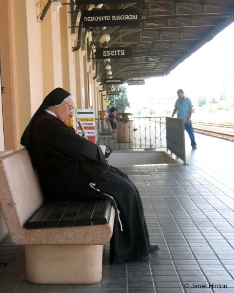 Sister Margarita Waiting