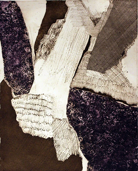 Worn Shapes (intaglio, 19.5x16)