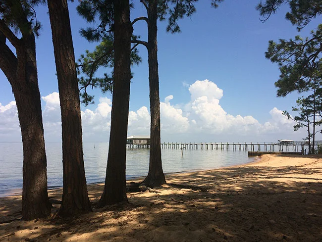 Mobile Bay from the Park