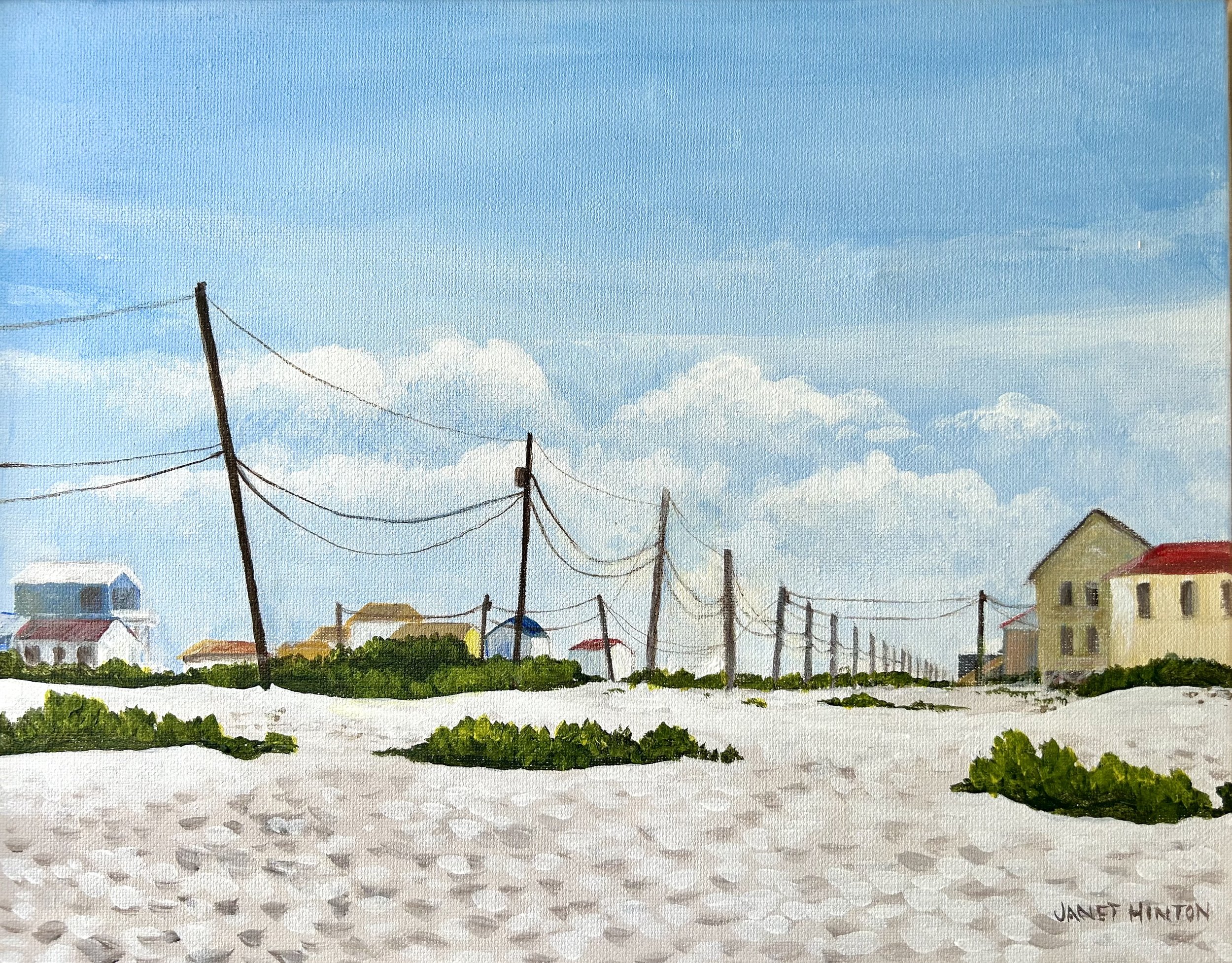 End of the Road, Dauphin Island (11×14)