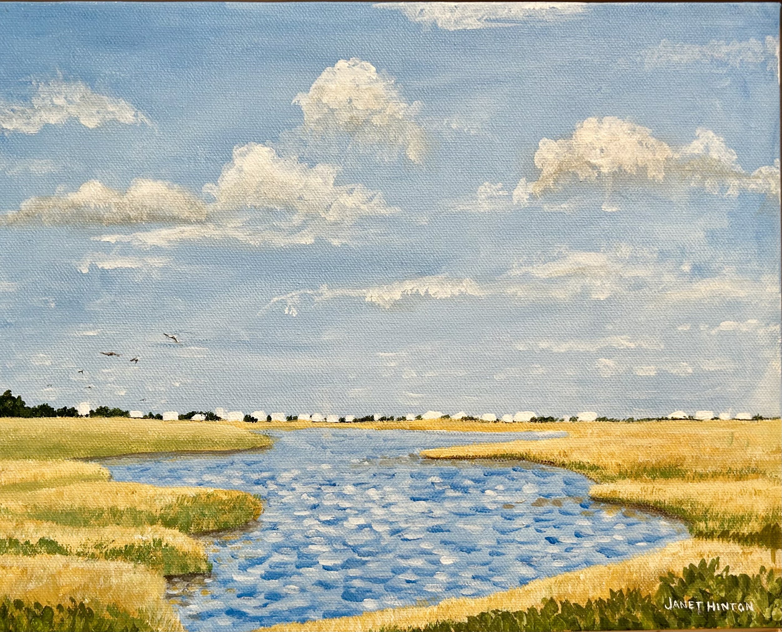 Graveline Bay, Dauphin Island (11×14)