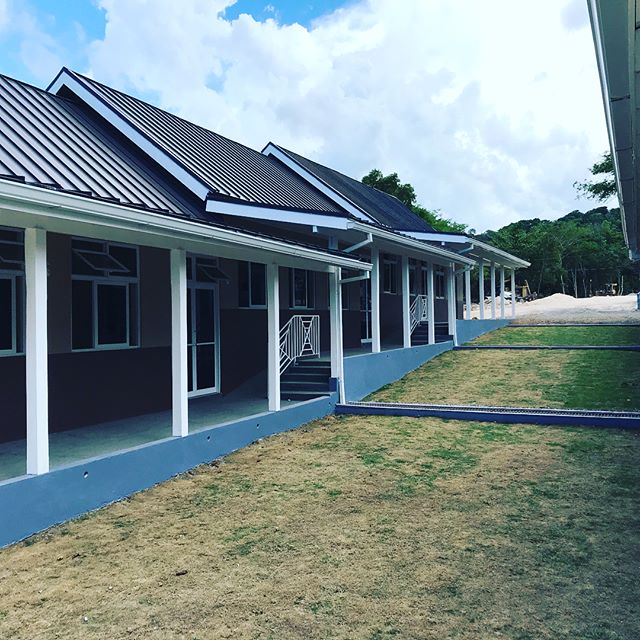 Mount Pleasant Academy almost complete #buildjamaica #jamaicanarchitecture #developjamaica