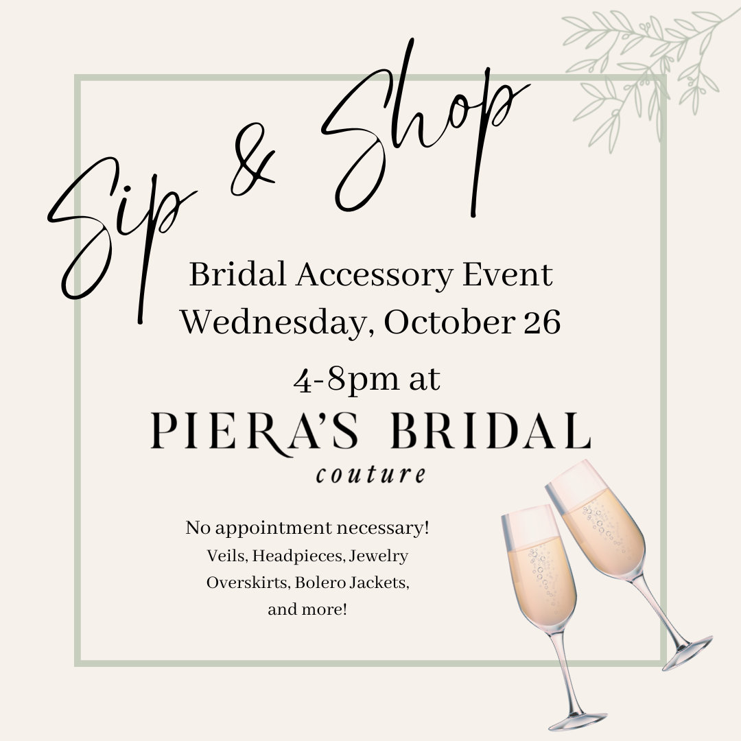 First ever Sip &amp; Shop Accessory Event!
