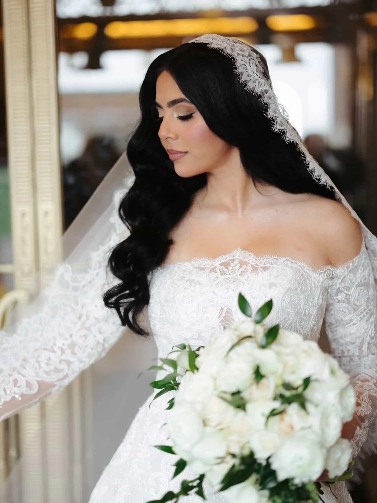 Our stunning bride Tala 🤍 Tala wore a customized Eve of Milady wedding dress and it looked PERFECT on her! We are beyond grateful to work with some of the most amazing wedding dress designers/companies who are able to customize their beautiful gowns