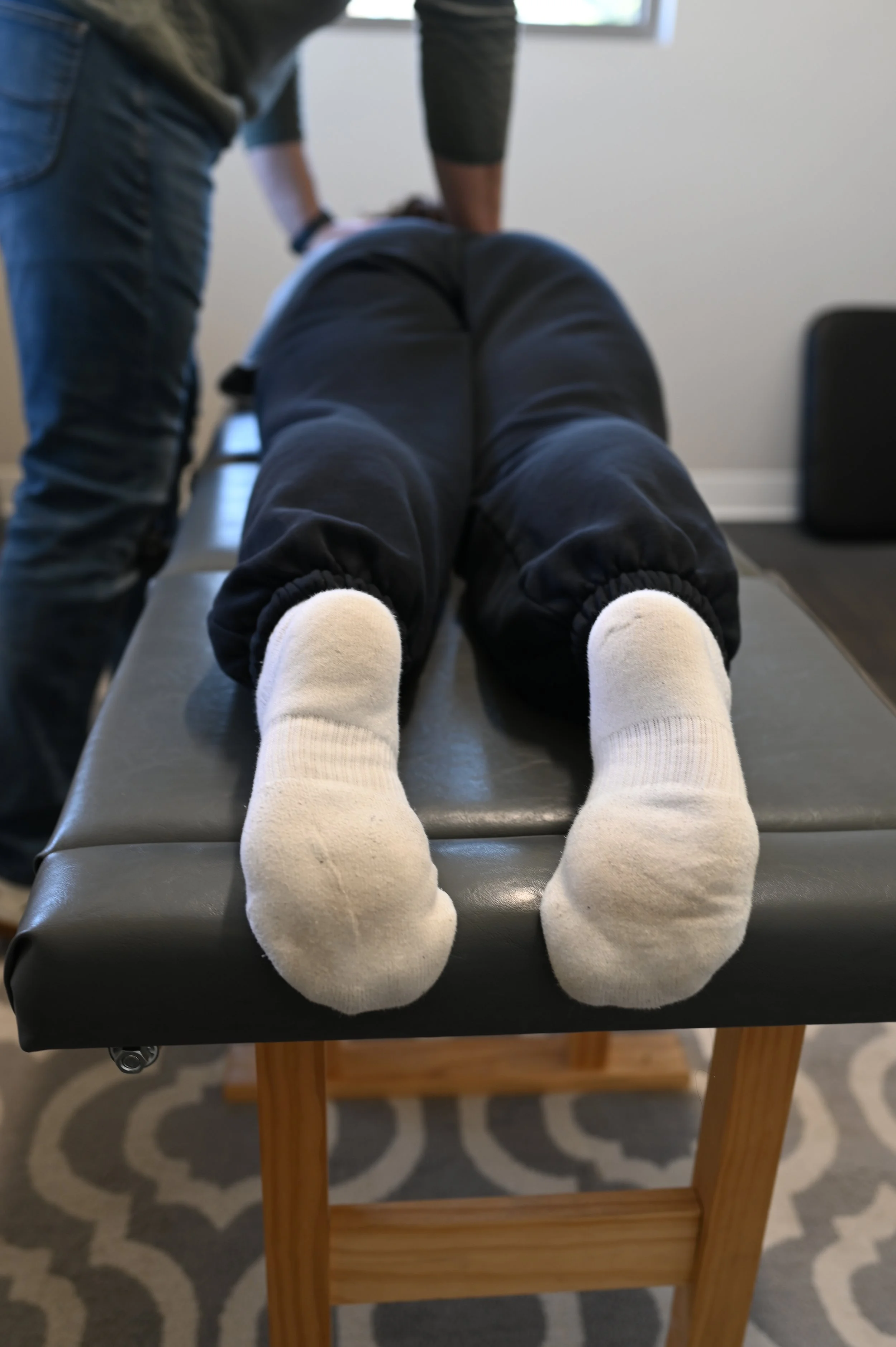 Foot biomechanics assessment for Morton's neuroma root cause at Balanced Chiropractic Windsor in Windsor, Wi