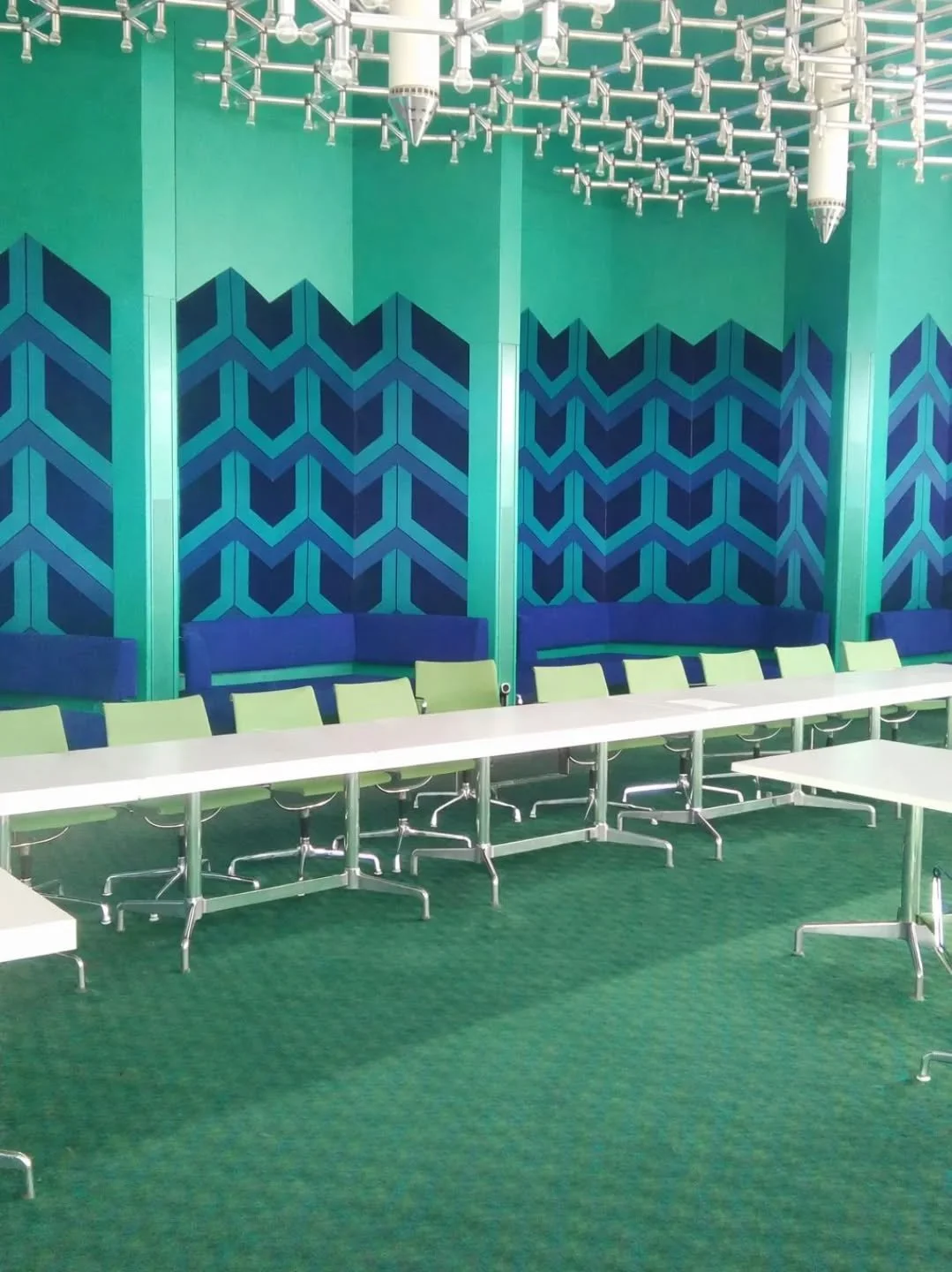 Olympic environment design at the Prince Faisal bin Fahd Olympic Complex in Riyadh.

Sport &bull; Culture &bull; Education
Spaces shaped for collaboration, capability building, and Sport performance. 
.
.
.
#SportCultureEducation #OlympicDesign #Riya