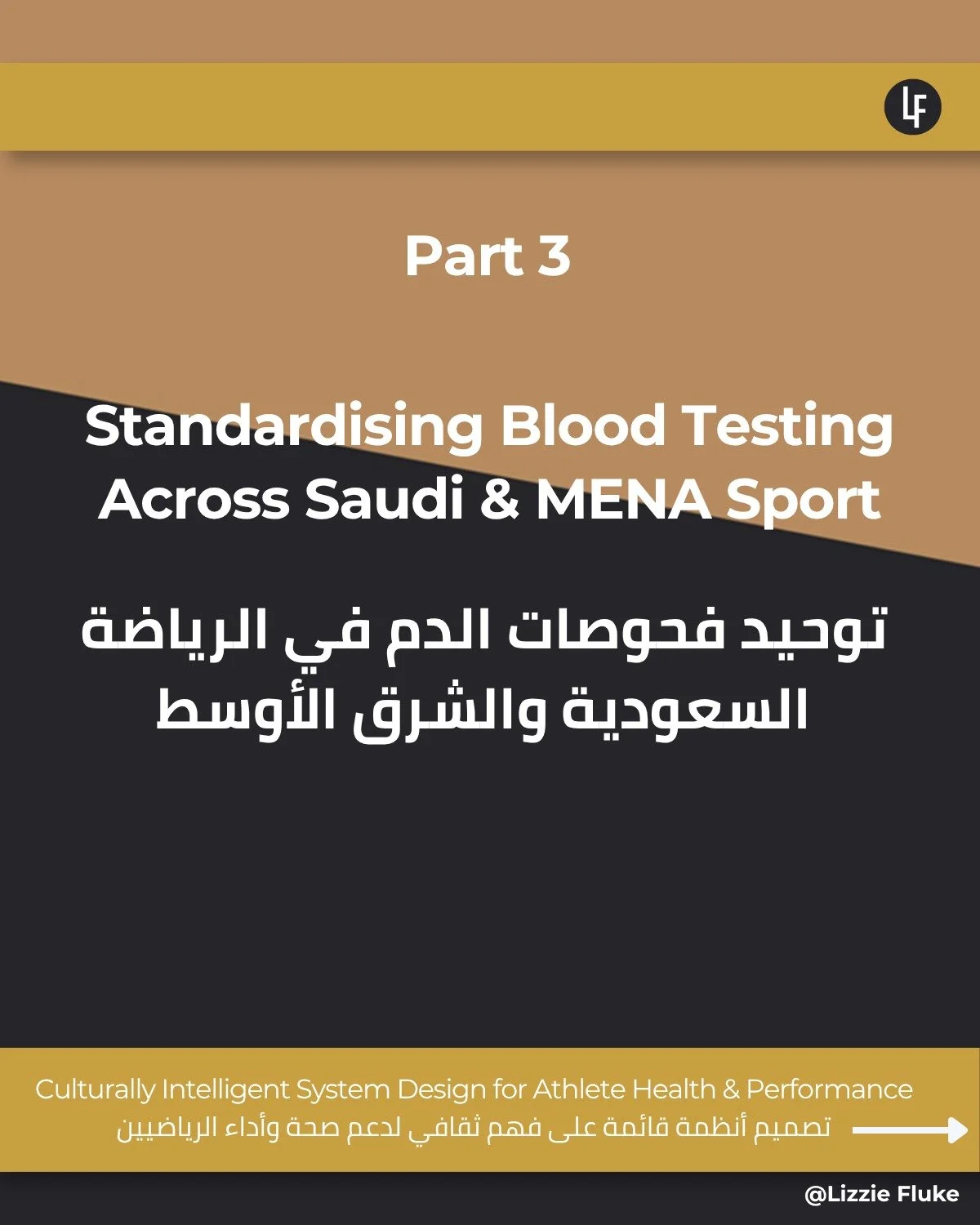 Part 3: Standardising blood testing across Saudi and MENA sport.
A system level framework designed to reduce inconsistency, strengthen early detection, and align medical pathways across clubs, federations and competitions.

This extract outlines why 
