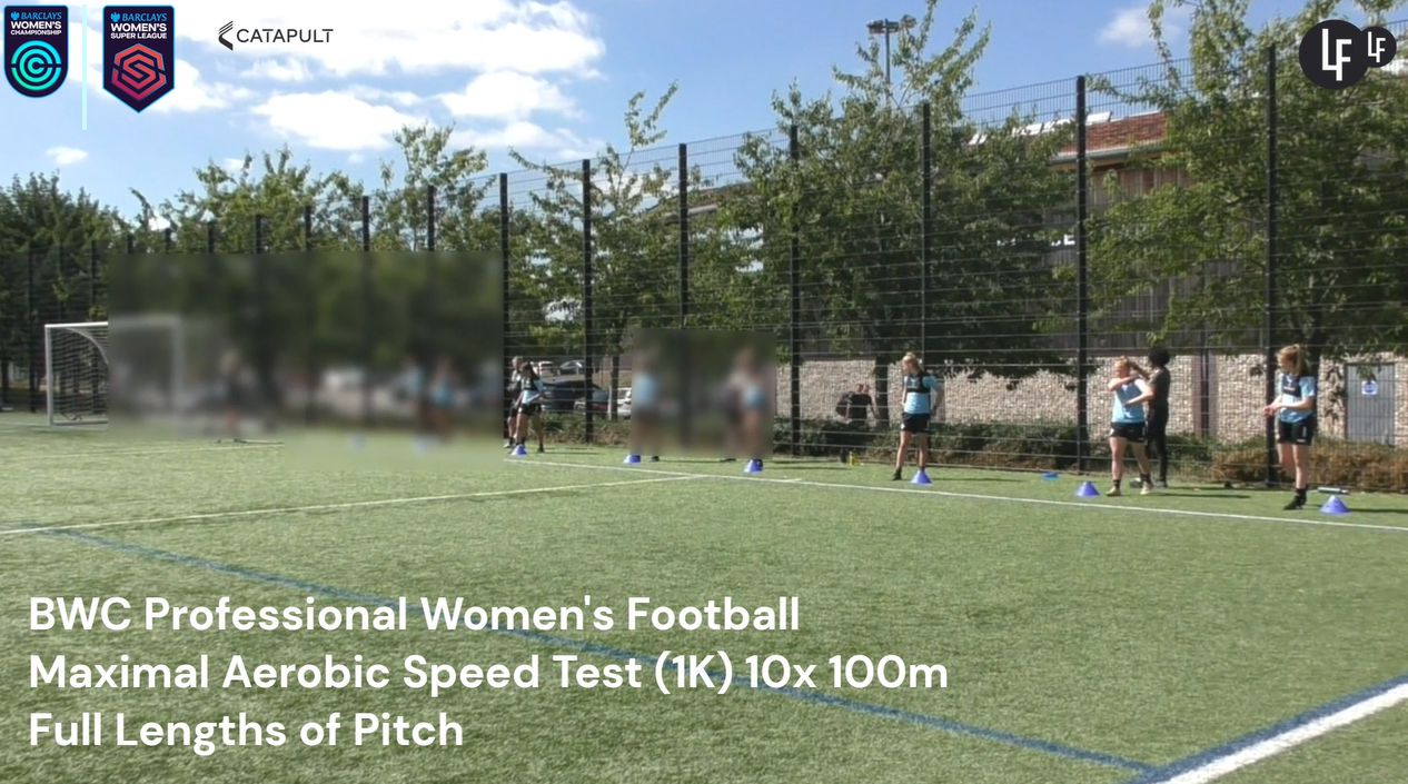 &nbsp;Pro Women's Football: MAS (Maximal Aerobic Speed) 1km Time Trial