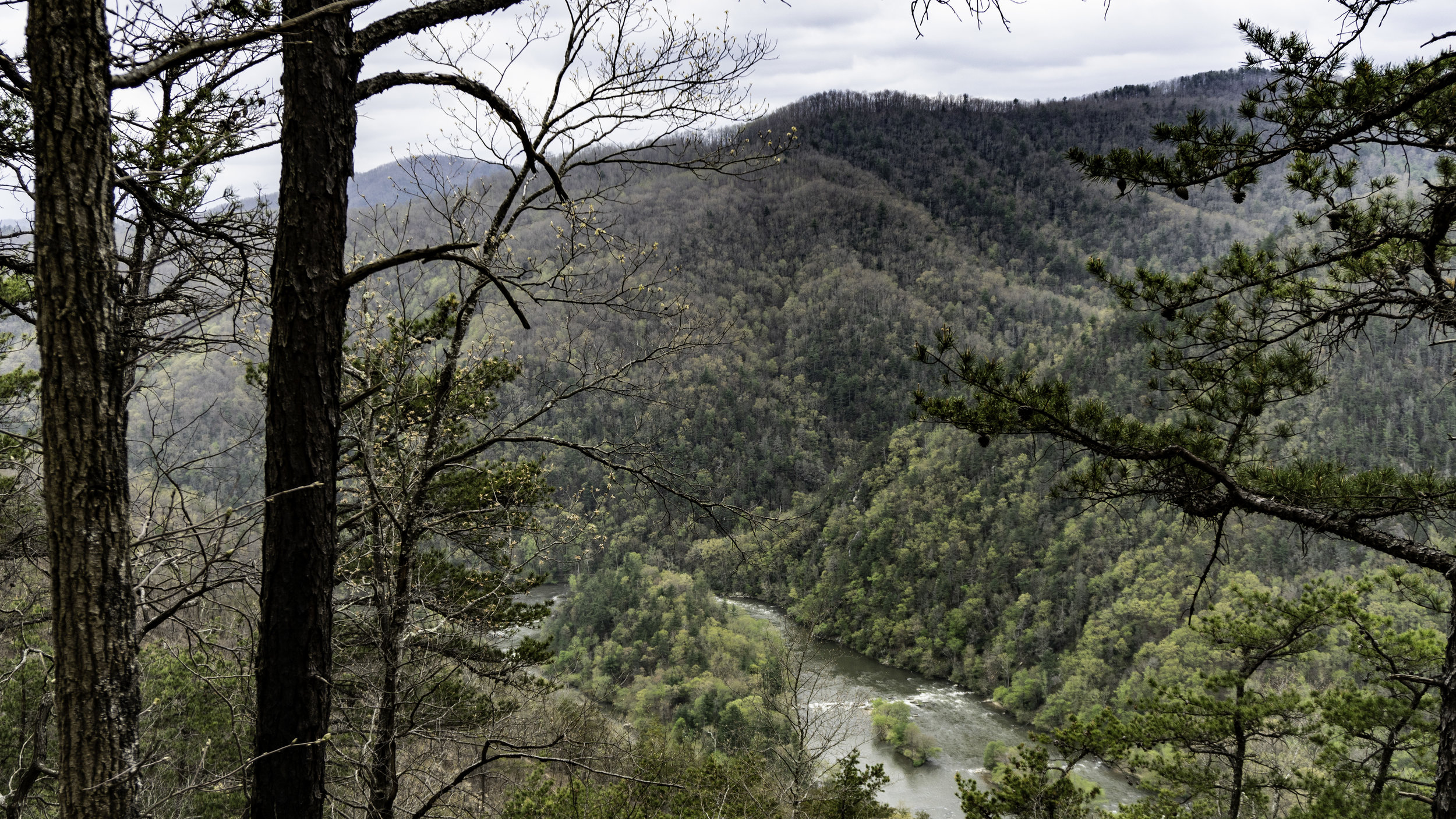  Climbing out of Hot Springs 