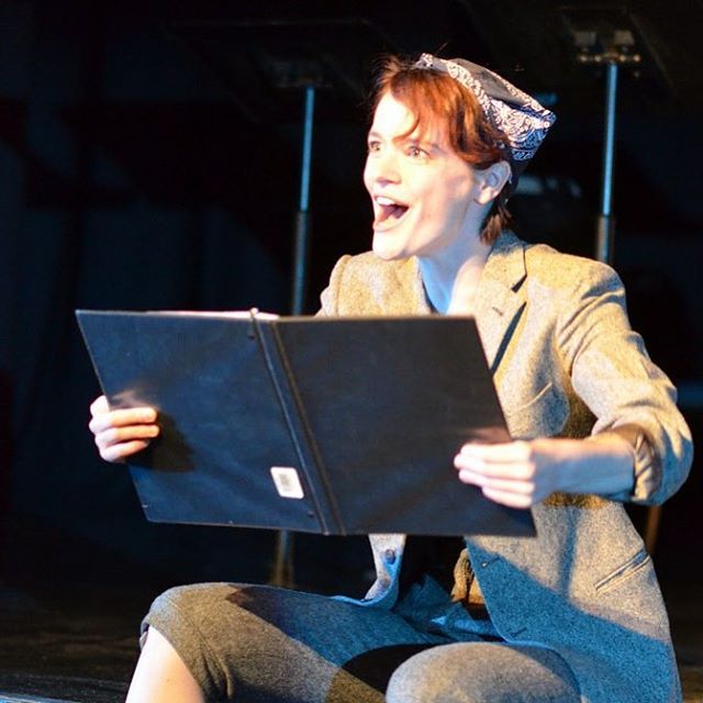 A pic of you reading the cast list for These Shining Lives
https://www.bact.org/announcements/2019/3/8/these-shining-lives-cast-list
