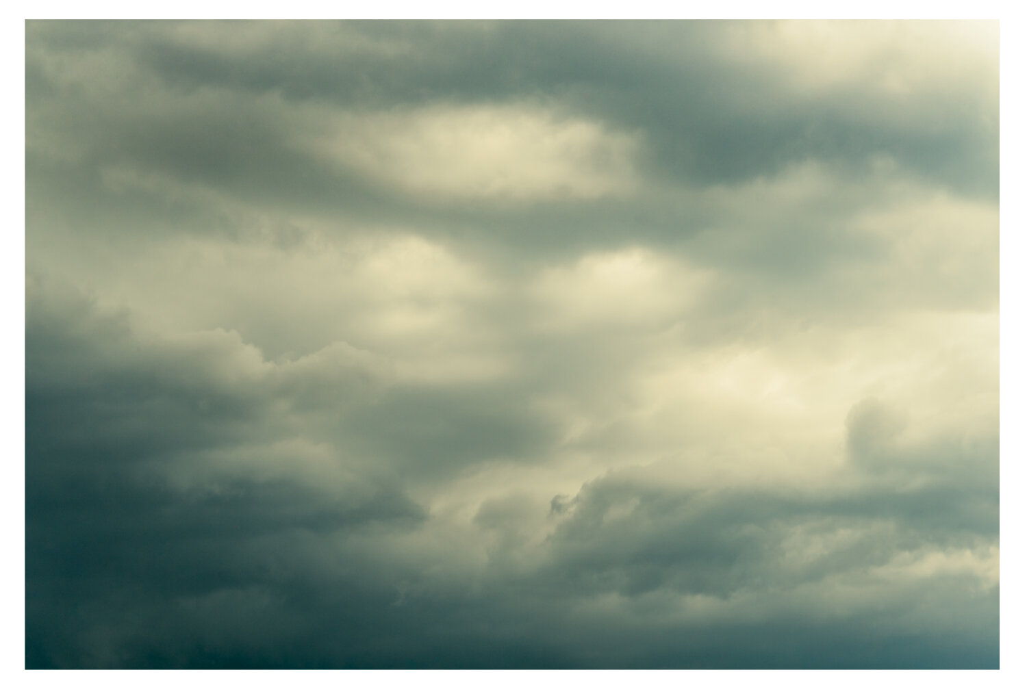 In The Afternoon Summer Storm