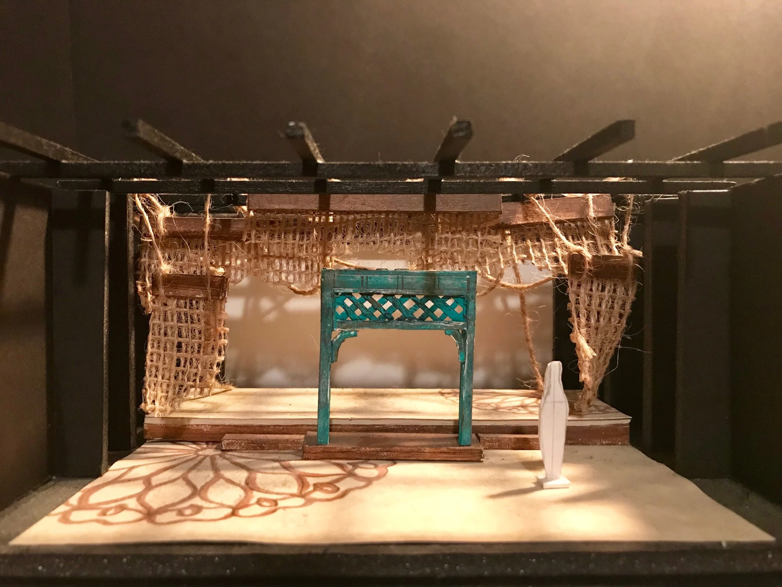  Preliminary Model for&nbsp; The Adventures of Rikki Tikki Tavi&nbsp; at Youth Theatre Northwest   