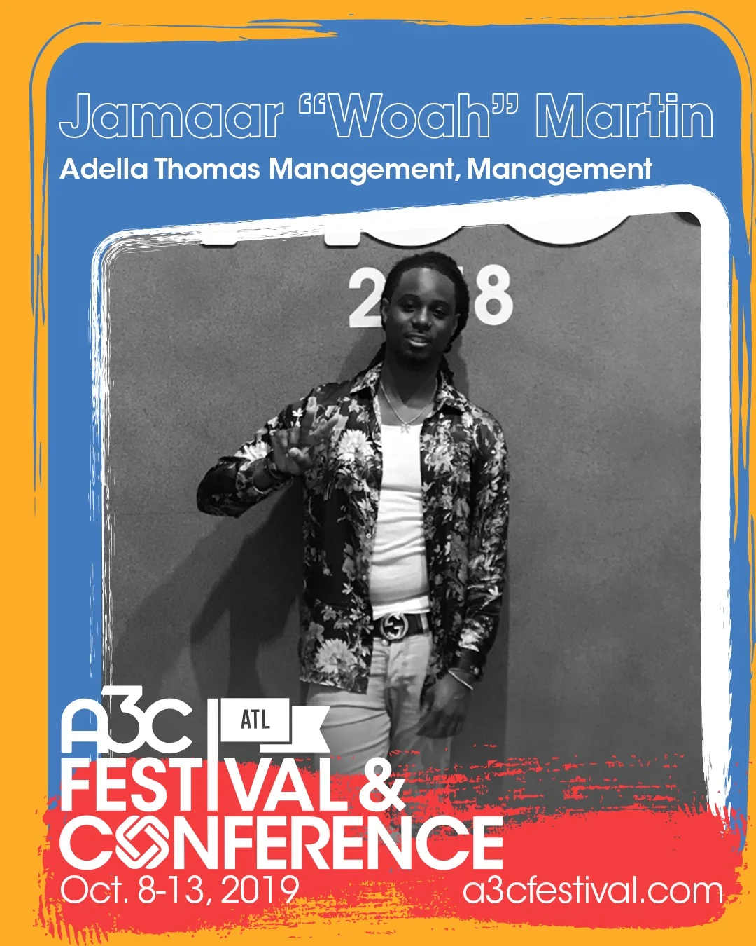 Don't Miss Jamaar "Woah" Martin at A3C this October