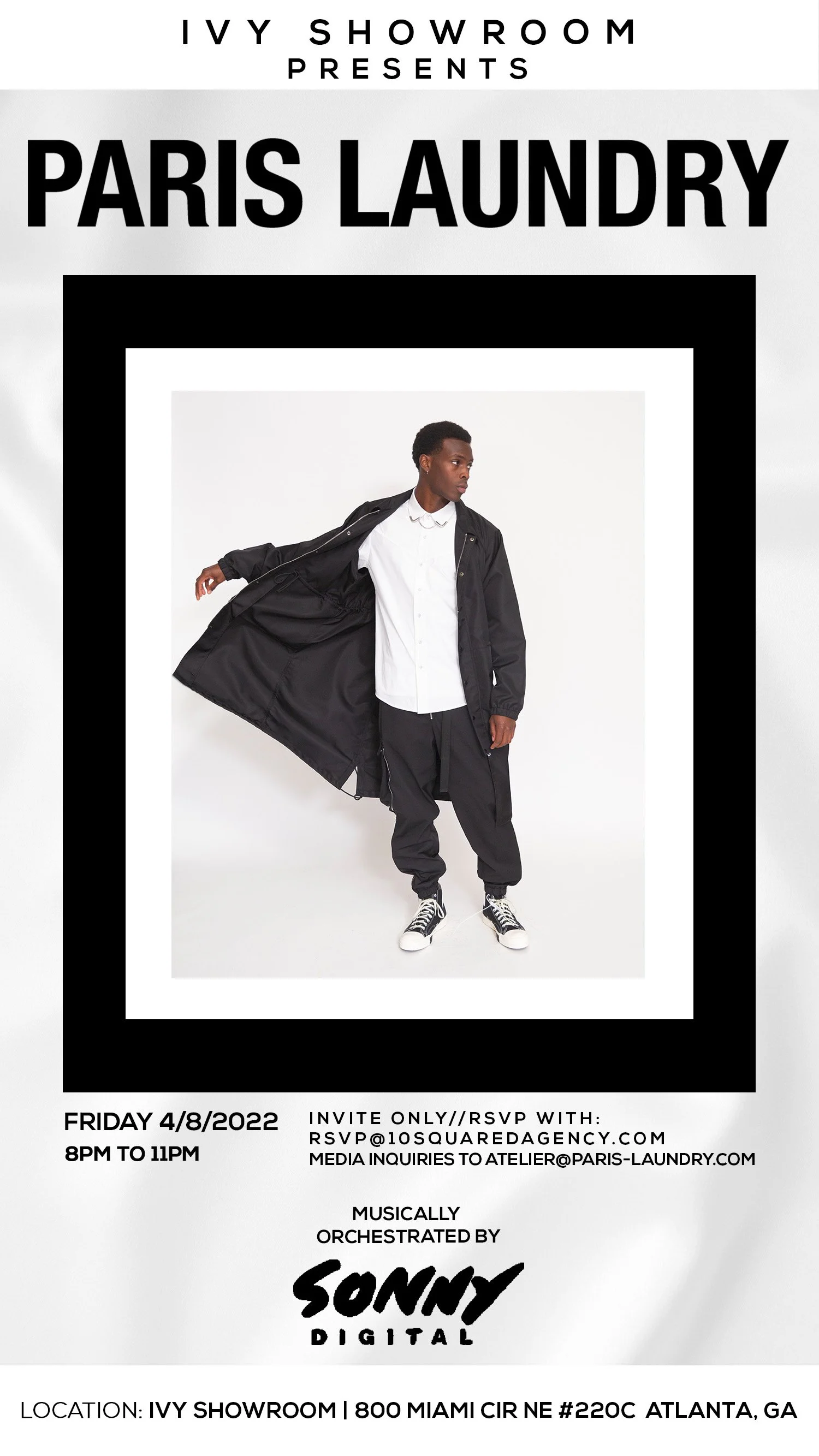 Ivy Showroom Presents "Paris Laundry" Musically Orchestrated by Sonny Digital