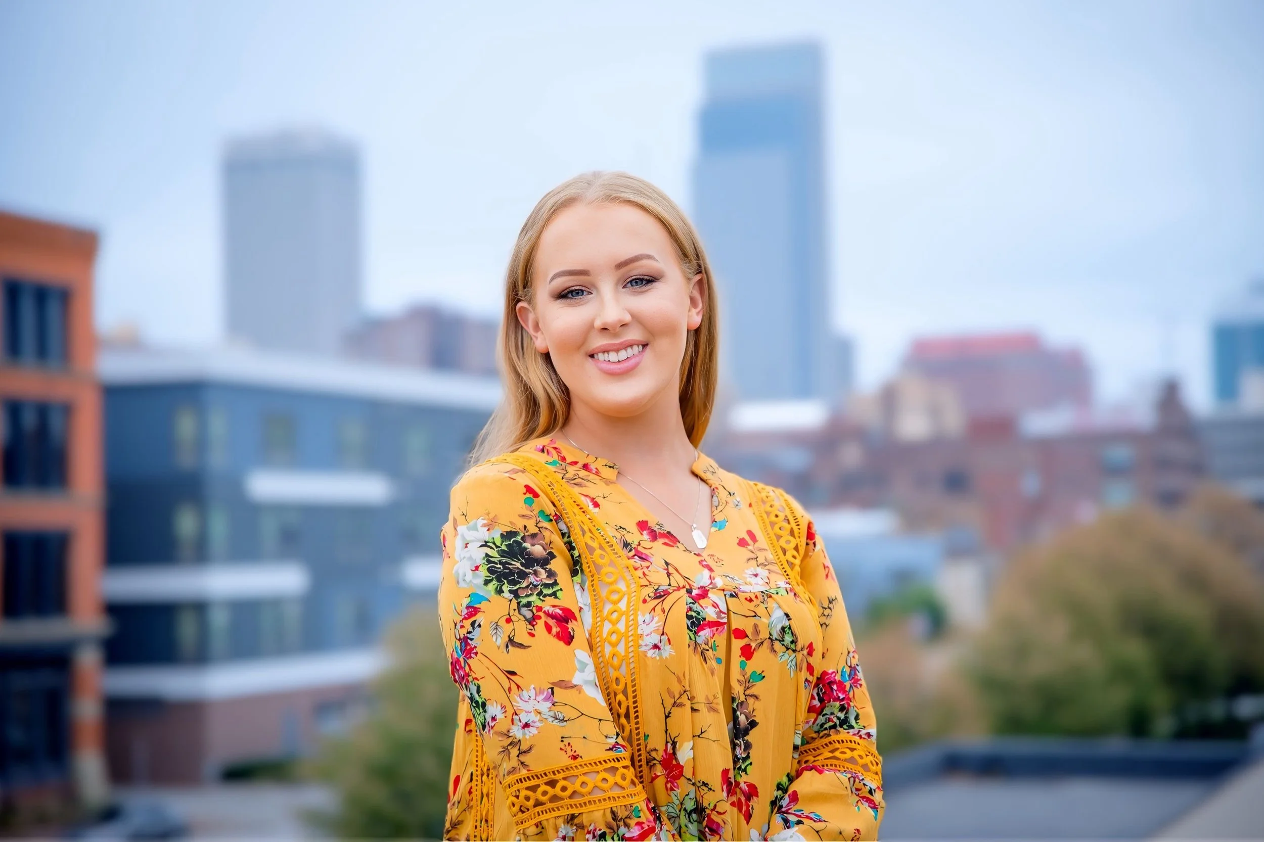 Downtown Omaha Senior Photographer 