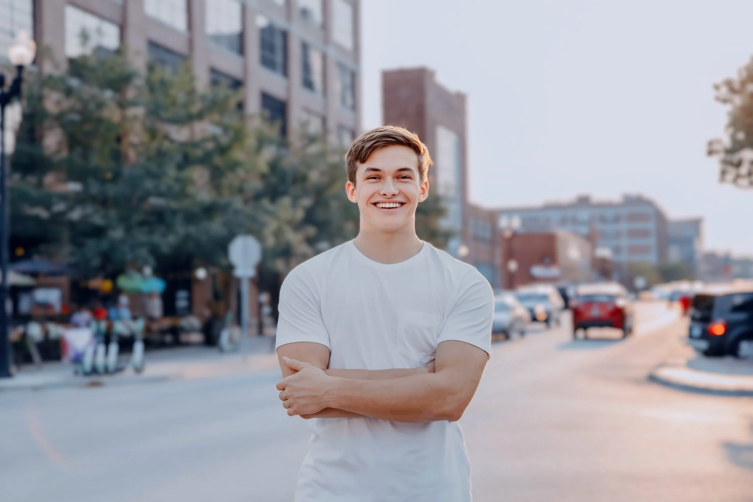 Omaha Senior Photographer | Old Market Nebraska