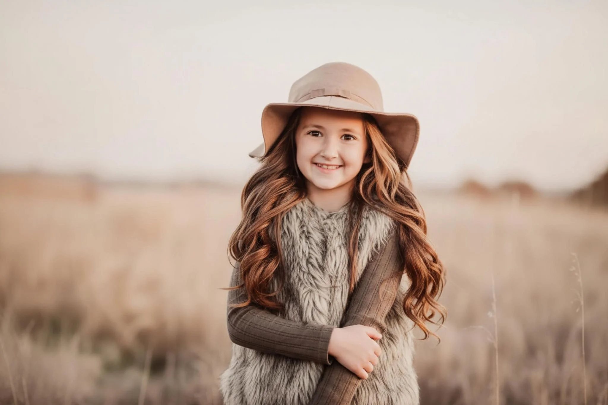 Omaha Family Photographer – Sunset Field at Lake Zorinsky Family Session