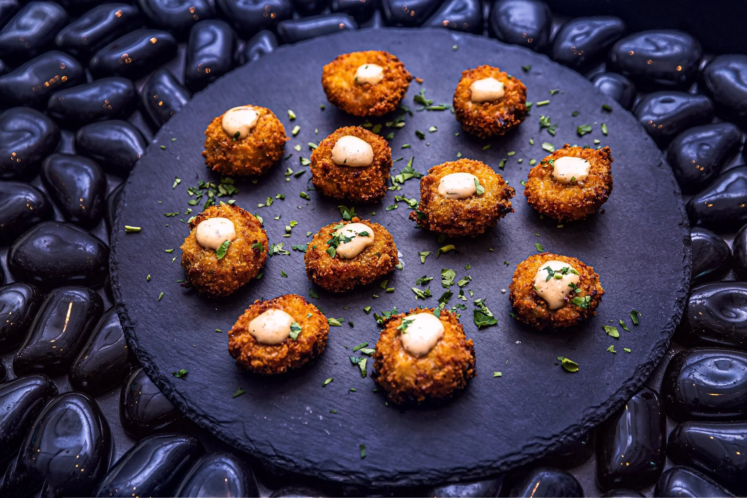 Omaha Food Photographer | Herbed Cheese Ball Appetizers 