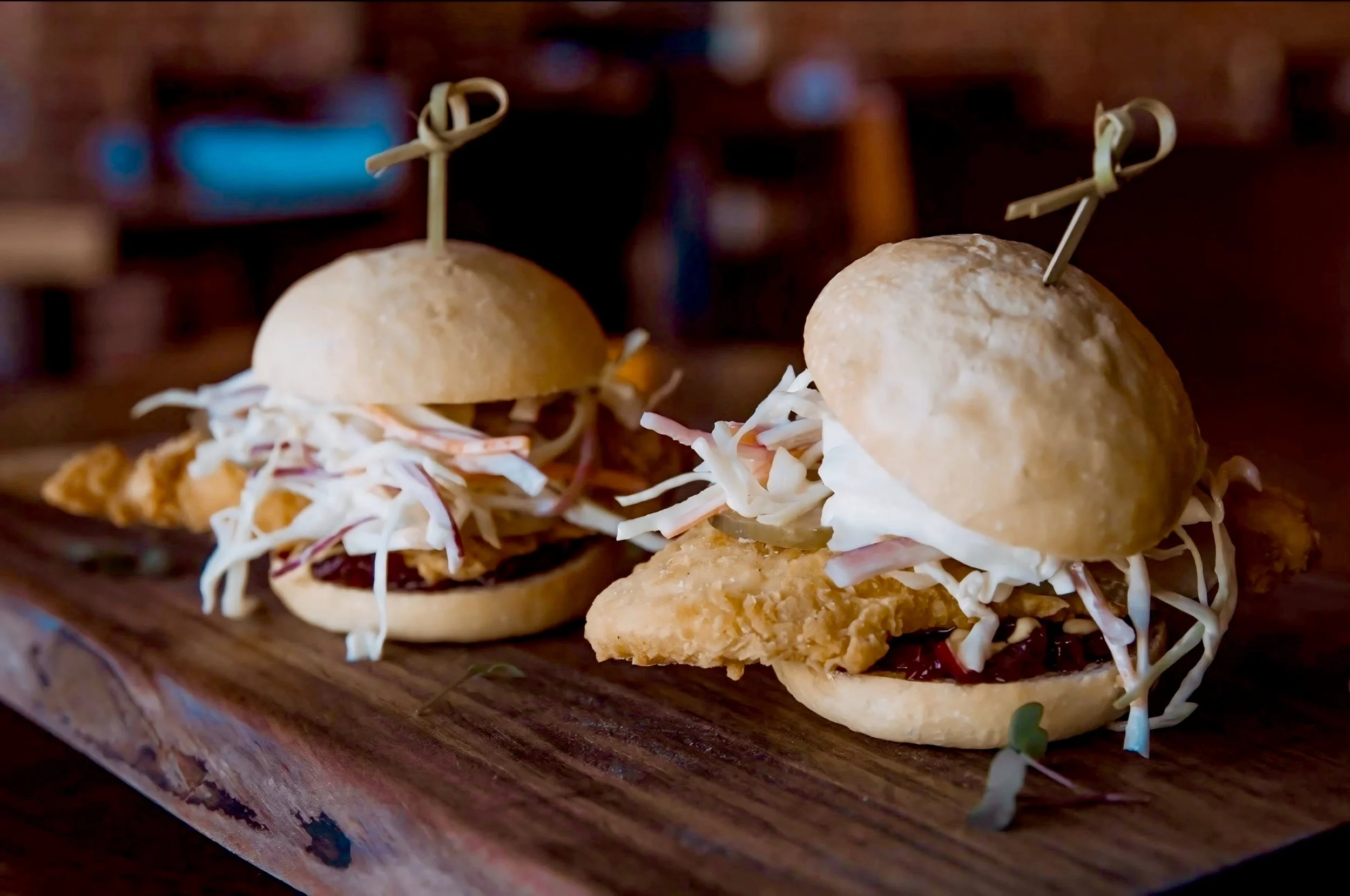 Omaha Food Photographer | Fried Chicken Sandwich 