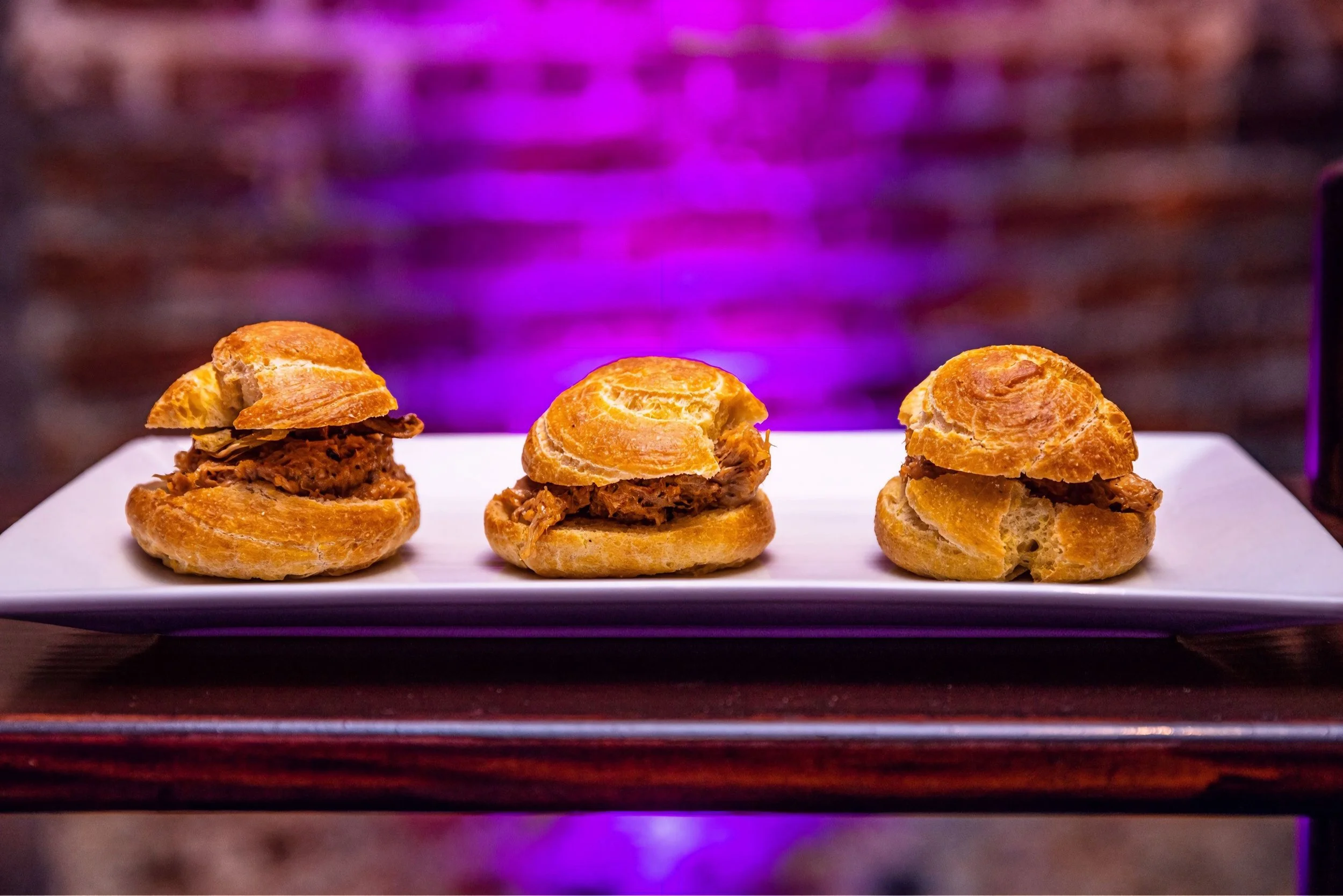 Omaha Food Photographer | Pulled Pork Sliders 