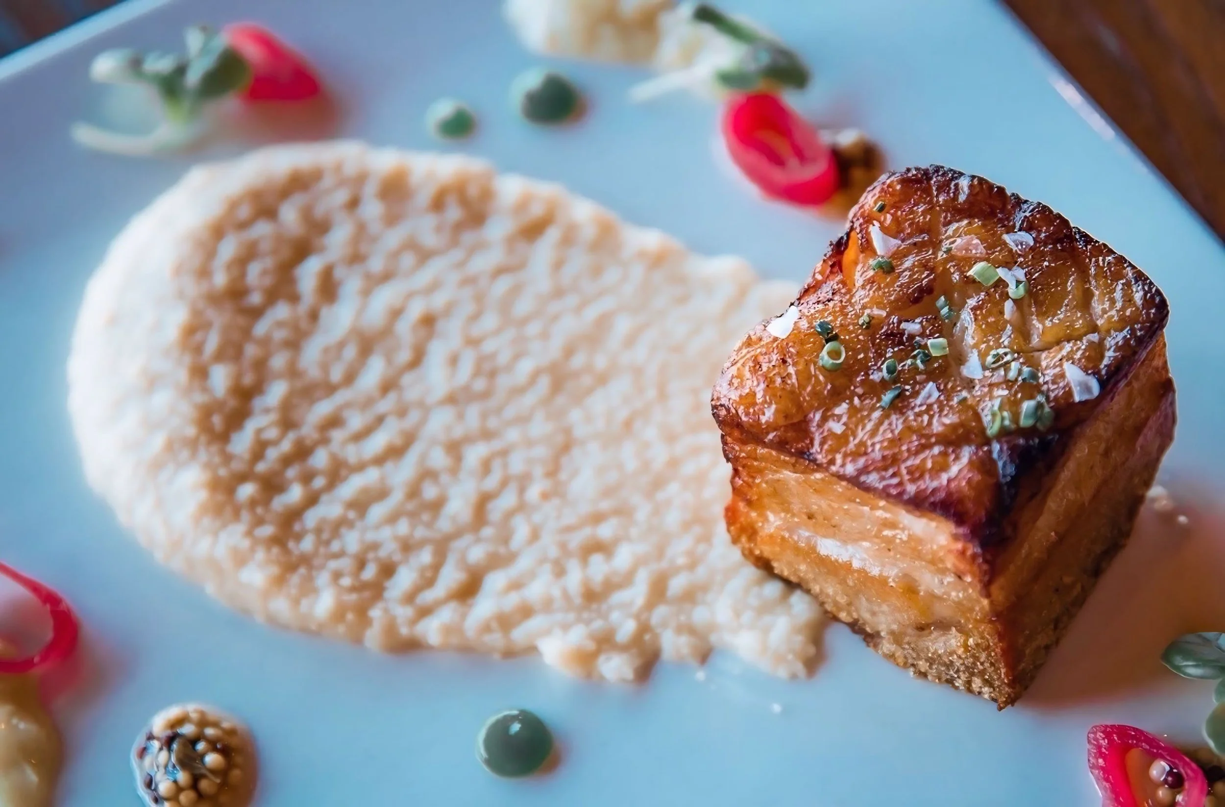 Omaha Food Photographer | Seared Salmon 