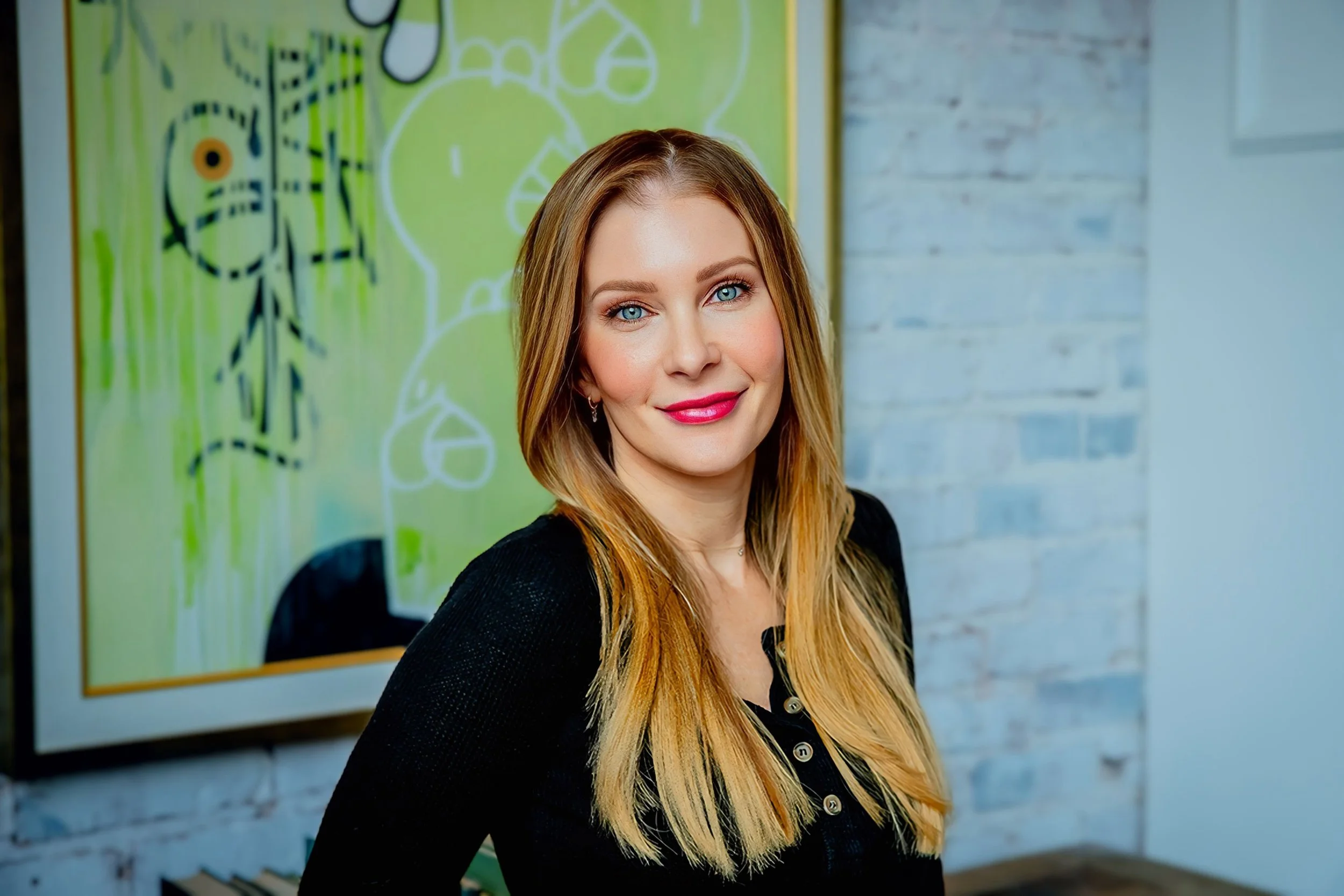 Omaha Headshot Photographer | Salon Natural Lighting 
