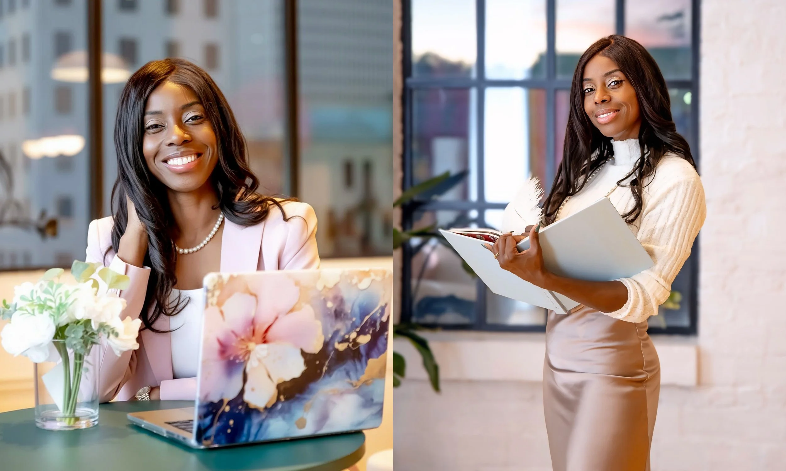 Omaha Headshot Photographer | Corporate Window Lighting 