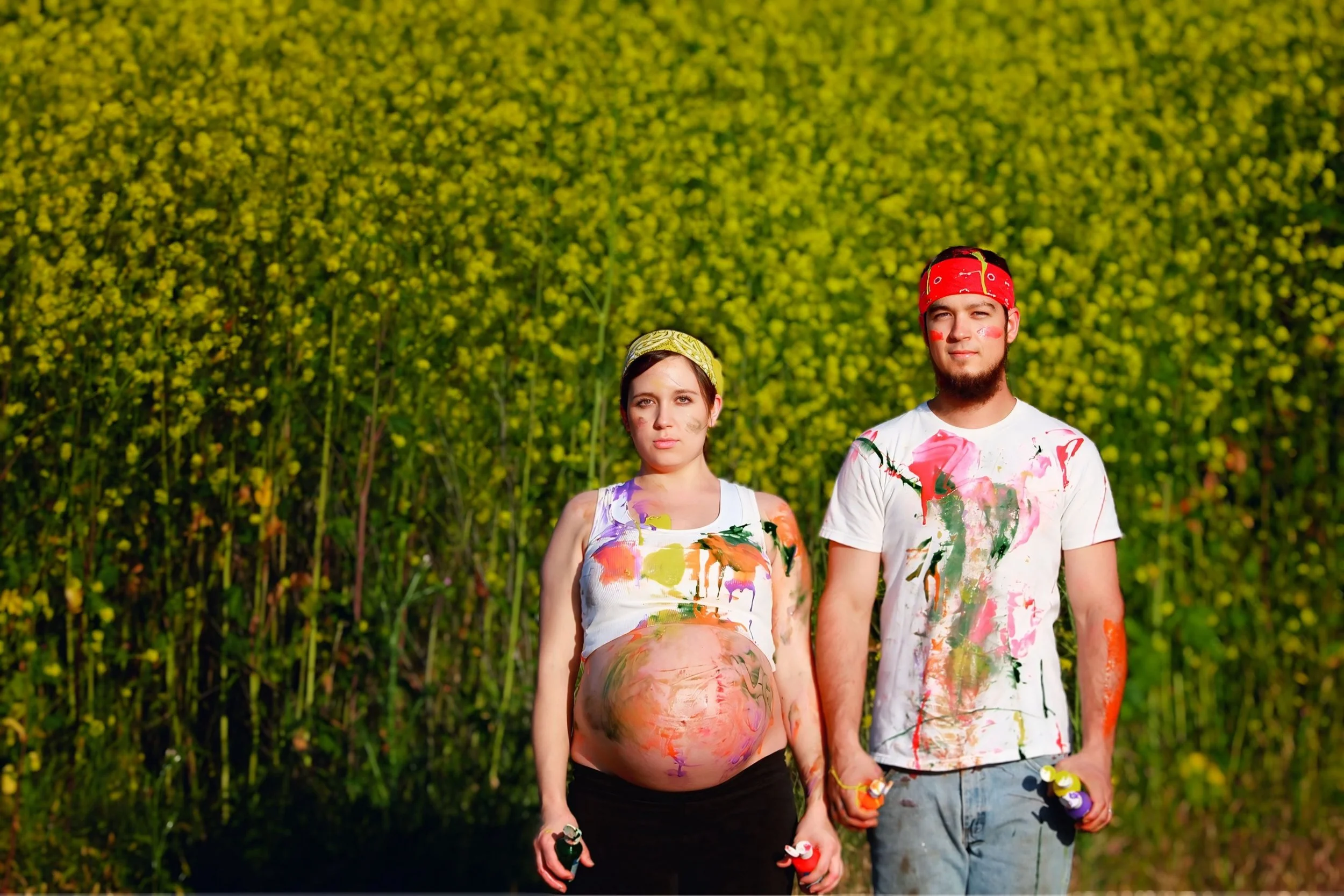 Luxury Maternity Photos Omaha | Fine Art Pregnancy Portrait