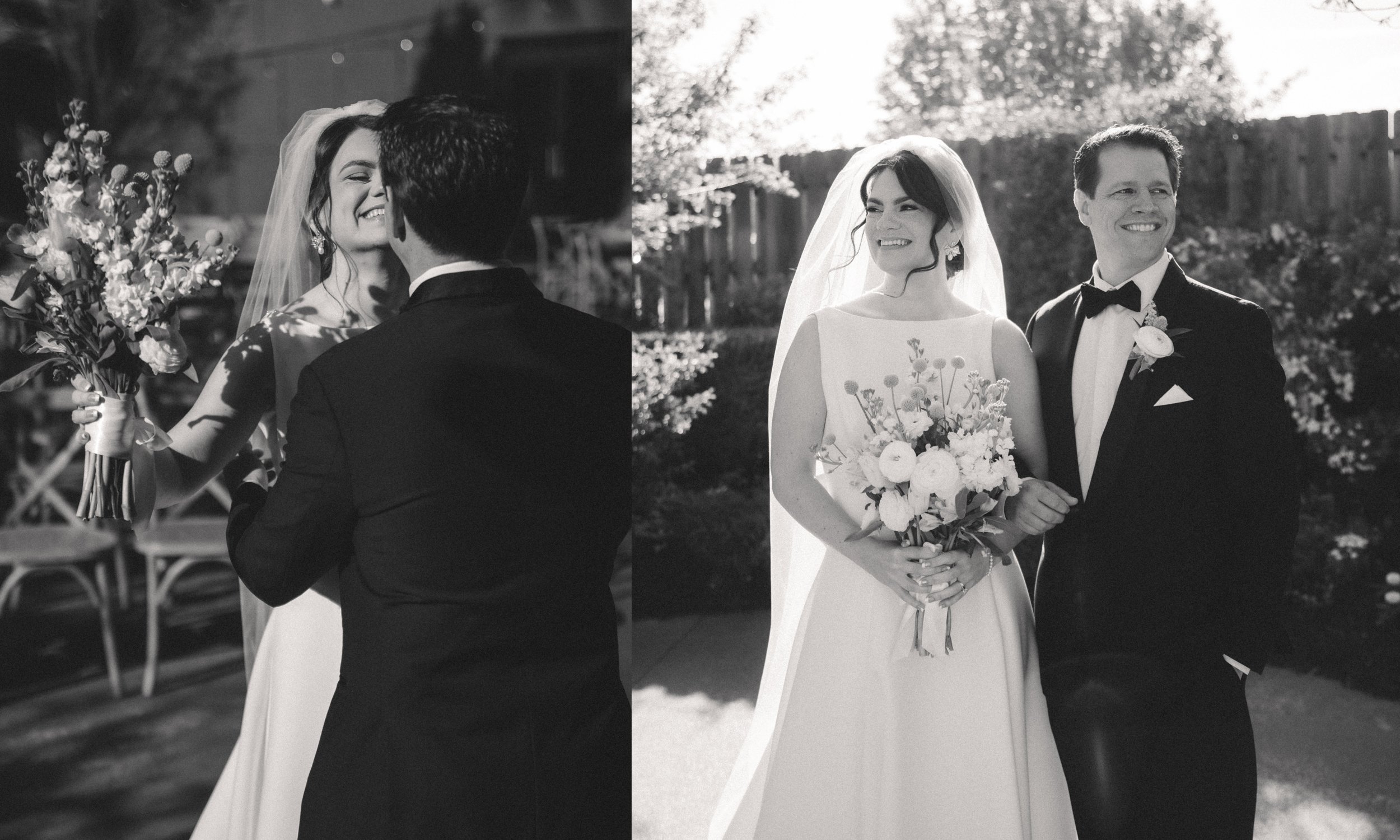 Omaha Wedding Photographer | Romantic Garden Wedding Ceremony