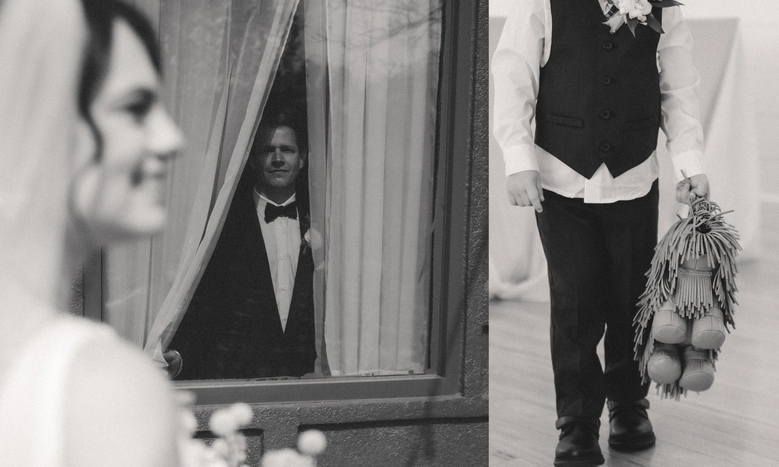 Omaha Wedding Photographer | Emotional First Look Moment