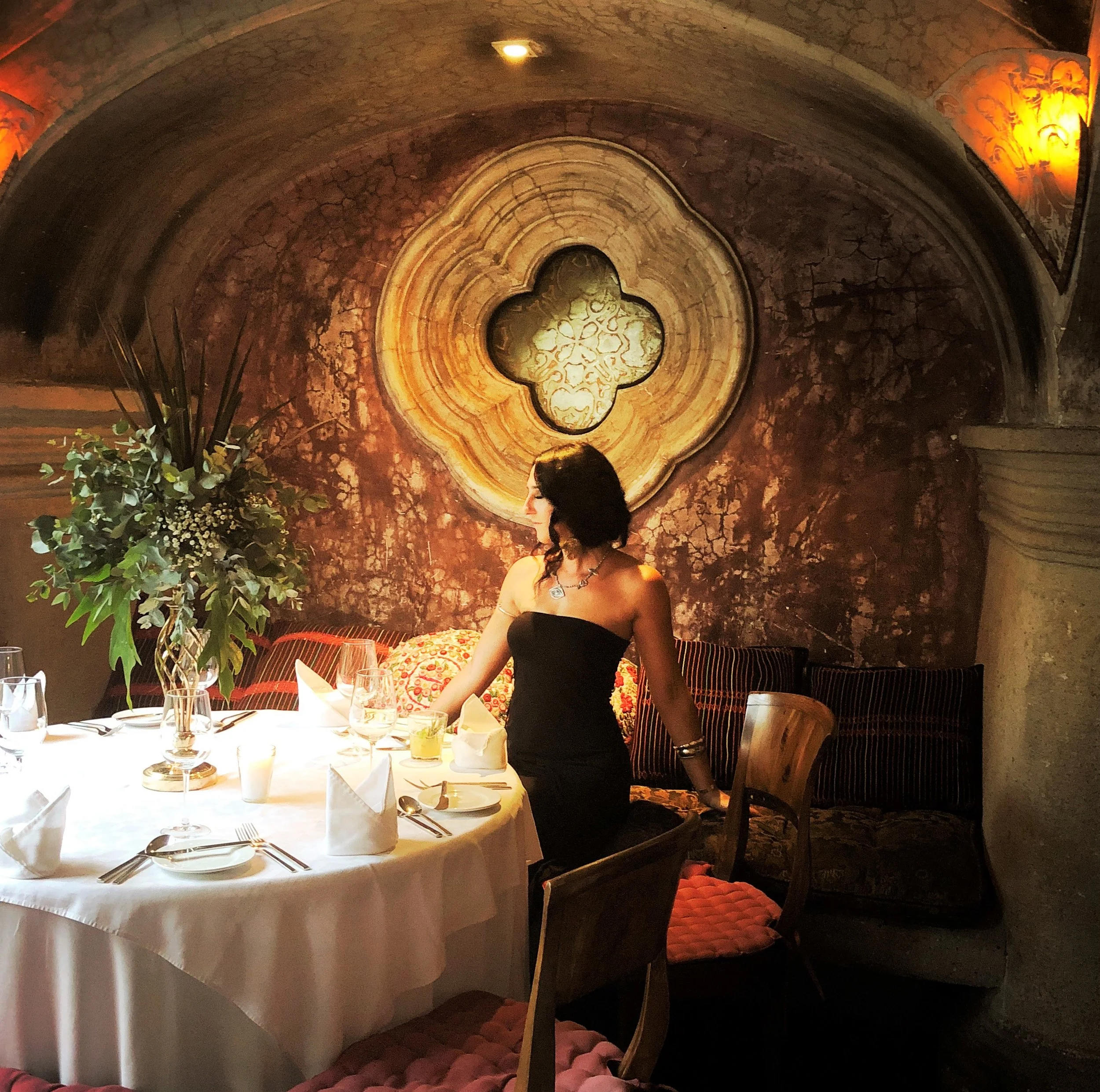 Dining Room at Meson Panza Verde - Antigua Guatemala