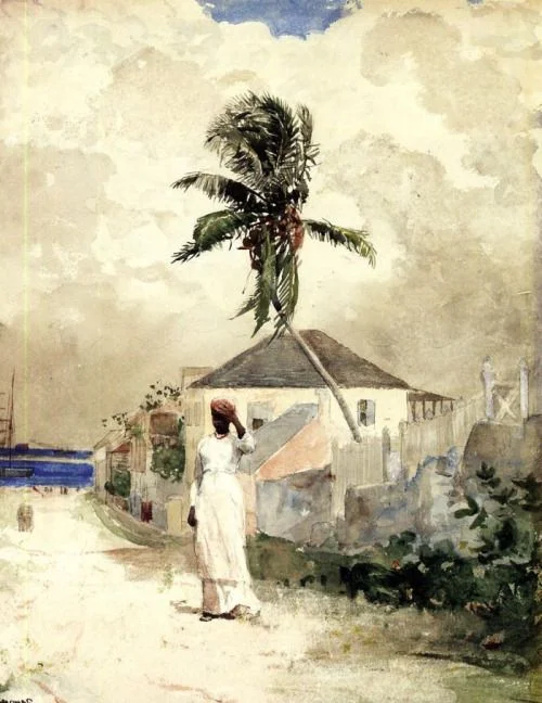 Along the Road, Bahamas by Winslow Homer, 1885