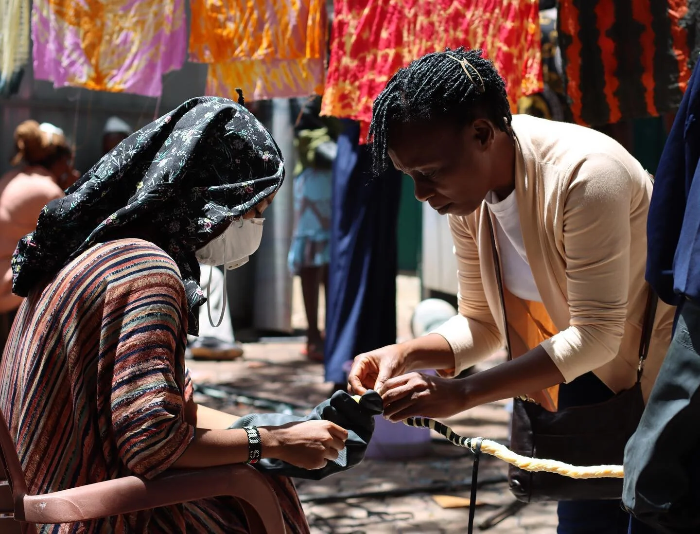 Sampling season is underway at the Artisan Collective! ✨ We&rsquo;re looking forward to launching a brand new collection of hand-dyed fabrics and designs soon...

Products from the Artisan Collective are all handcrafted by young refugee women from ac