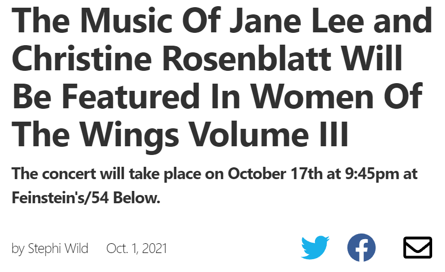 Featured in Broadway World