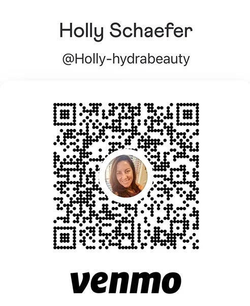 Venmo @Holly-hydrabeauty