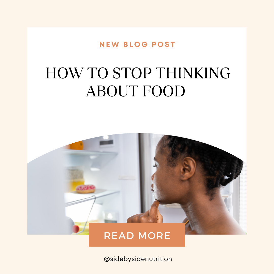 How To Stop Thinking About Food 
